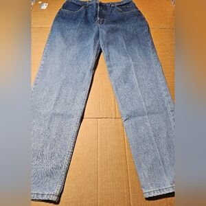 Harley-Davidson Button Fly Jeans Hombre Blue Denim Women's 16R Motorcycle Riding